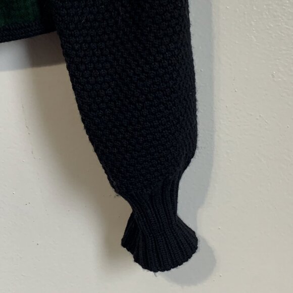 Rosylla Austria Womens Tyrol Black Wool Jacket Sz Medium Alpine Folk Cottagecore - Picture 3 of 10